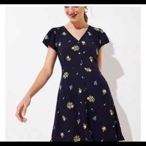 NWT Loft floral dress